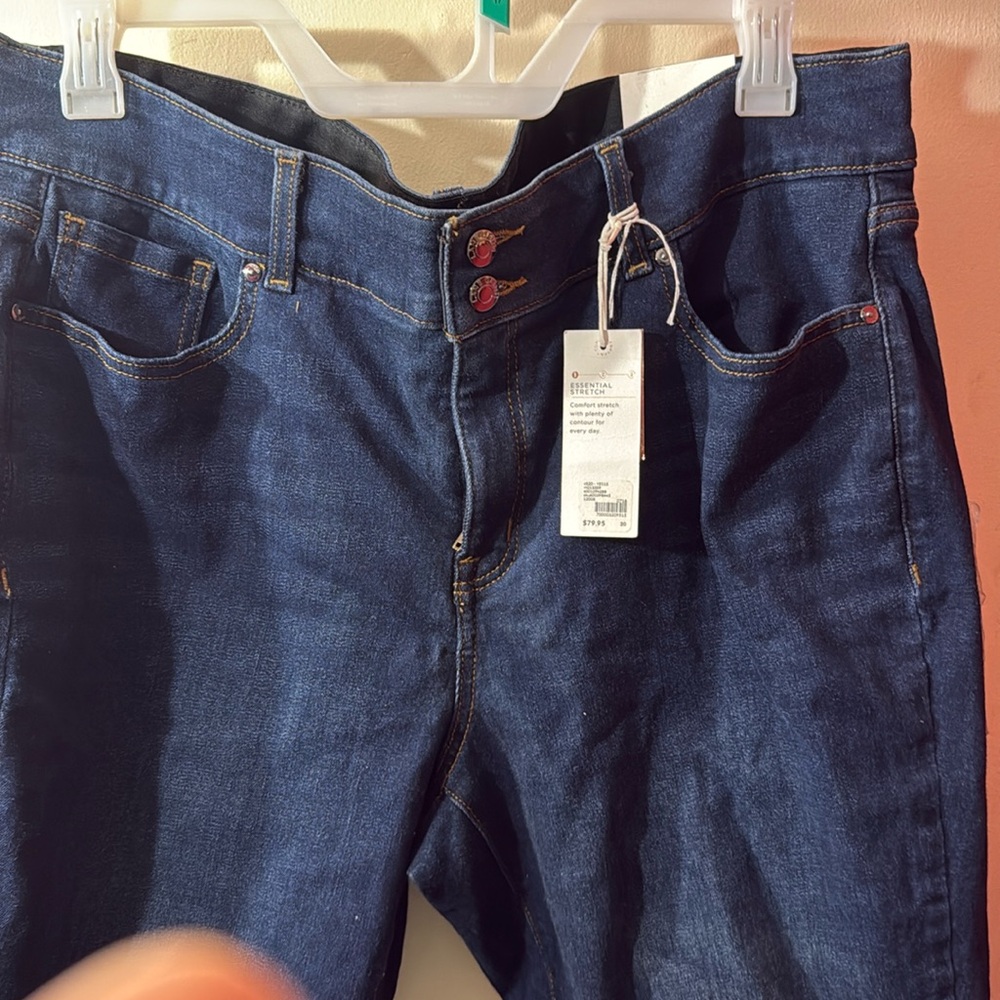 Lane Bryant high-rise Essential Stretch women Sz 20 jeans (skinny) new with tags